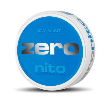 Zeronito Icy Mint Nikotinfri Snsu Med Icy Mint Smag Freeze, hjælper med snusstop