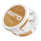 Åben Zeronito Espresso, hvide nikotinfrie poser, som hjælper til snusstop